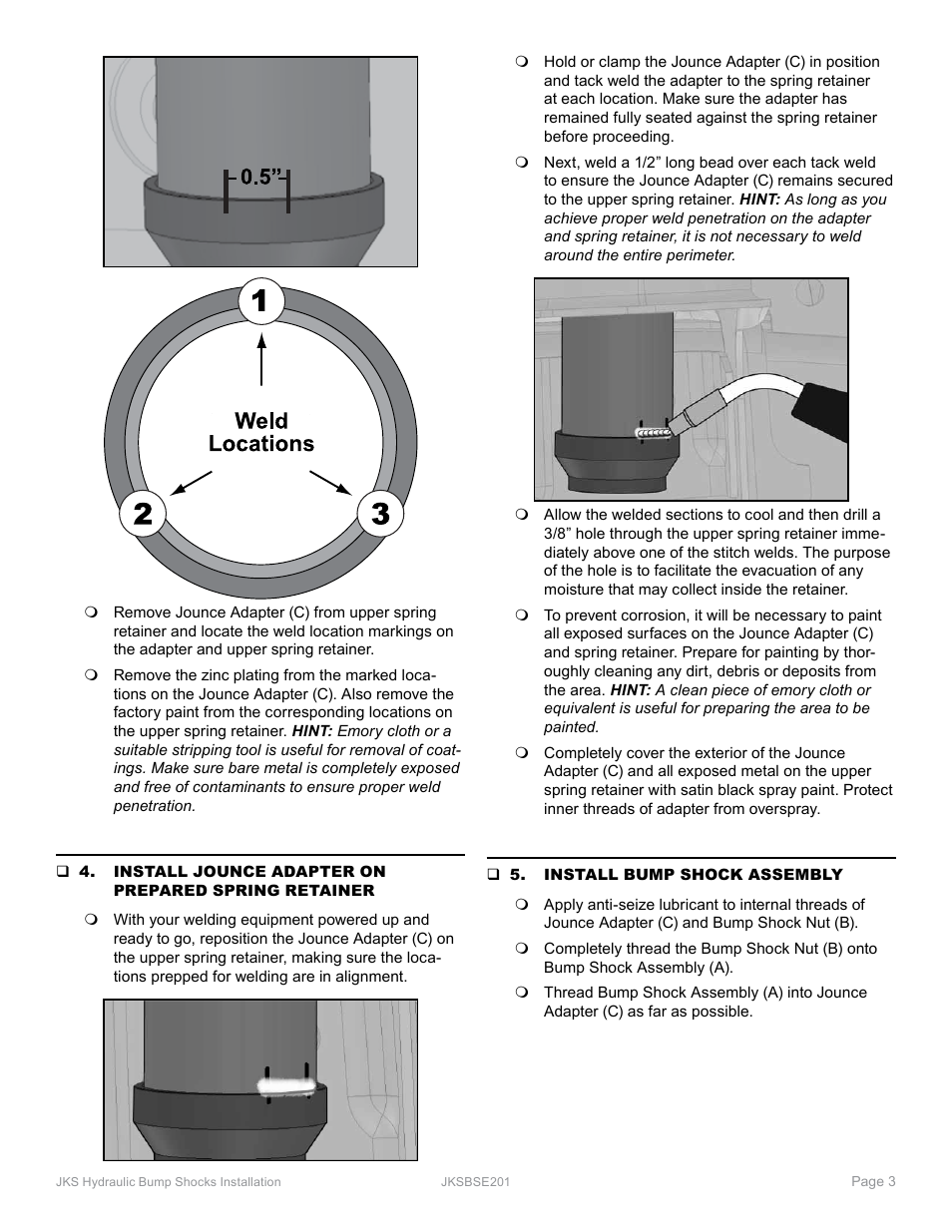 JKS BSE201 User Manual | Page 3 / 5