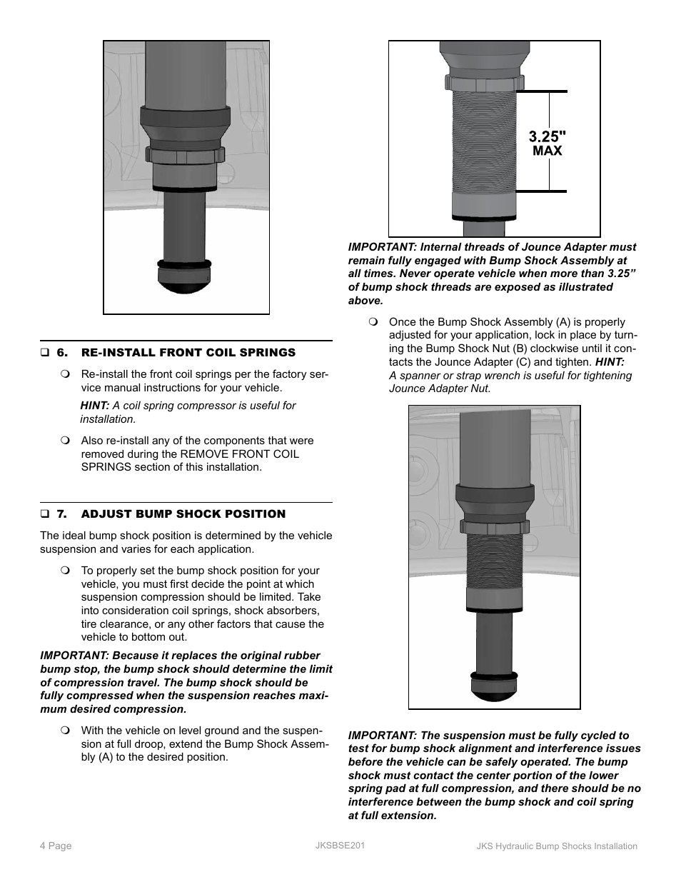 JKS BSE201 User Manual | Page 4 / 5