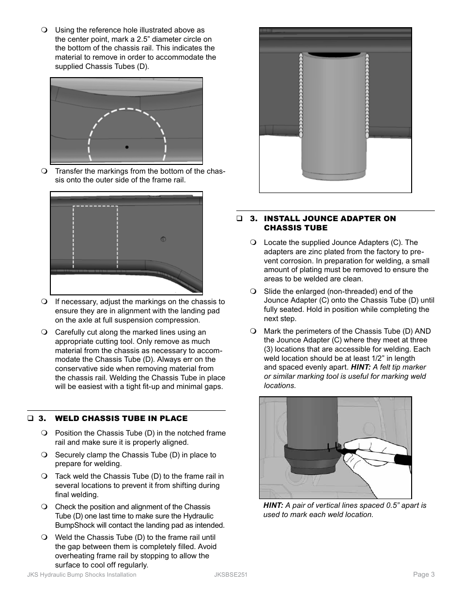 JKS BSE251 User Manual | Page 3 / 6