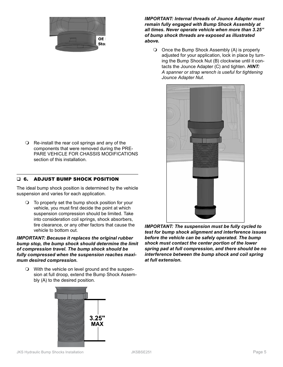JKS BSE251 User Manual | Page 5 / 6
