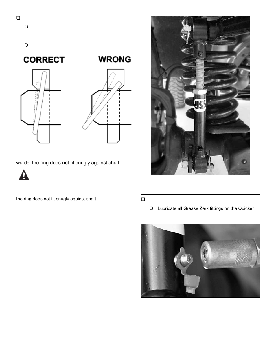 Caution | JKS 2034 User Manual | Page 5 / 6