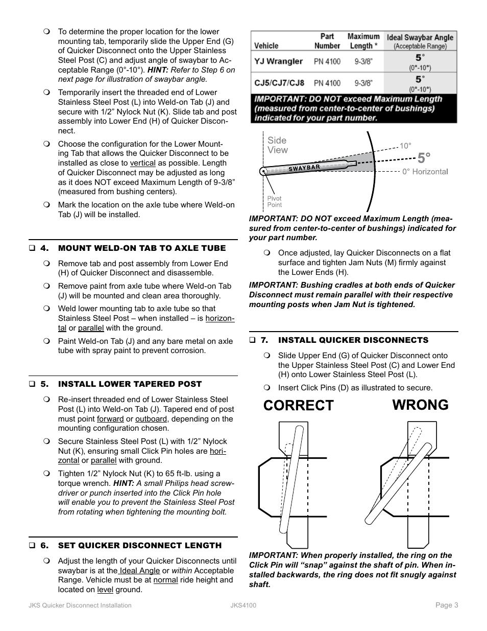 JKS 4100 User Manual | Page 3 / 4