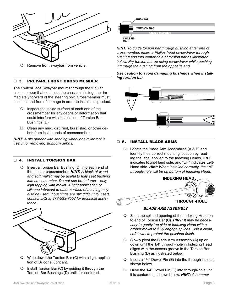 JKS 9100 User Manual | Page 3 / 7