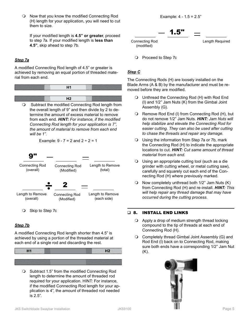 JKS 9100 User Manual | Page 5 / 7