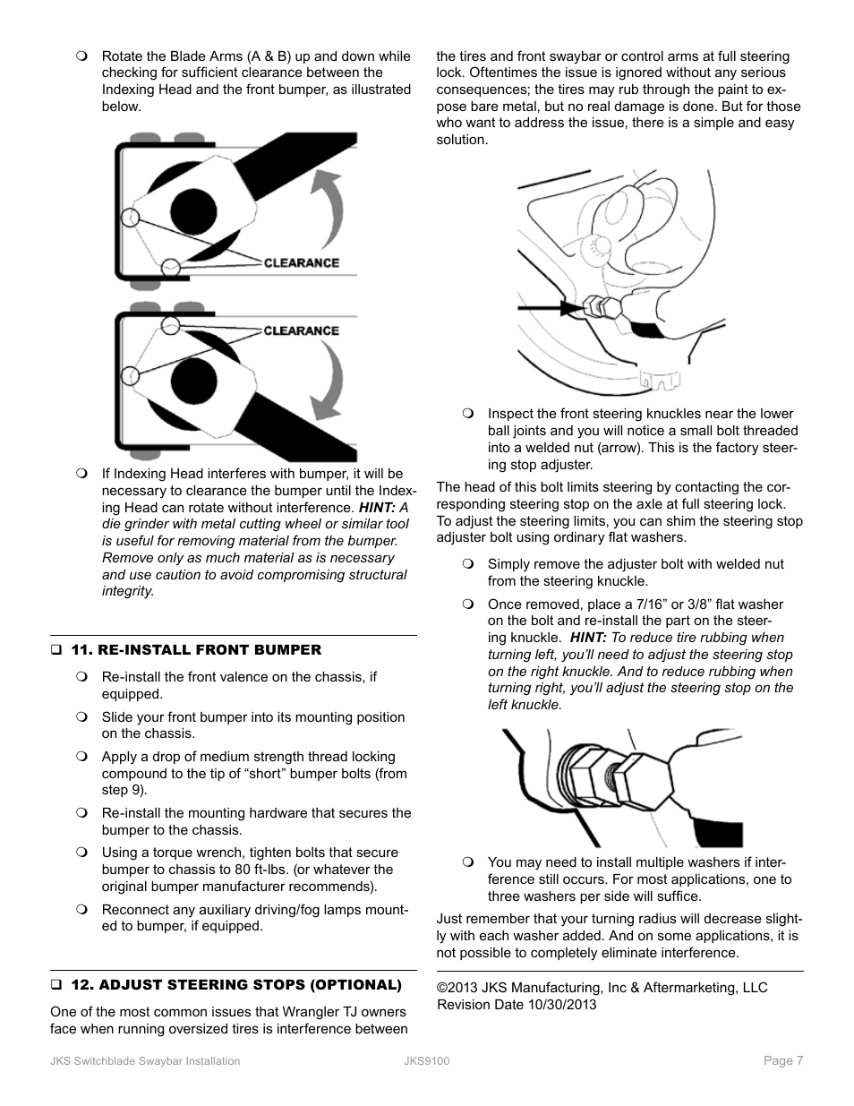 JKS 9100 User Manual | Page 7 / 7