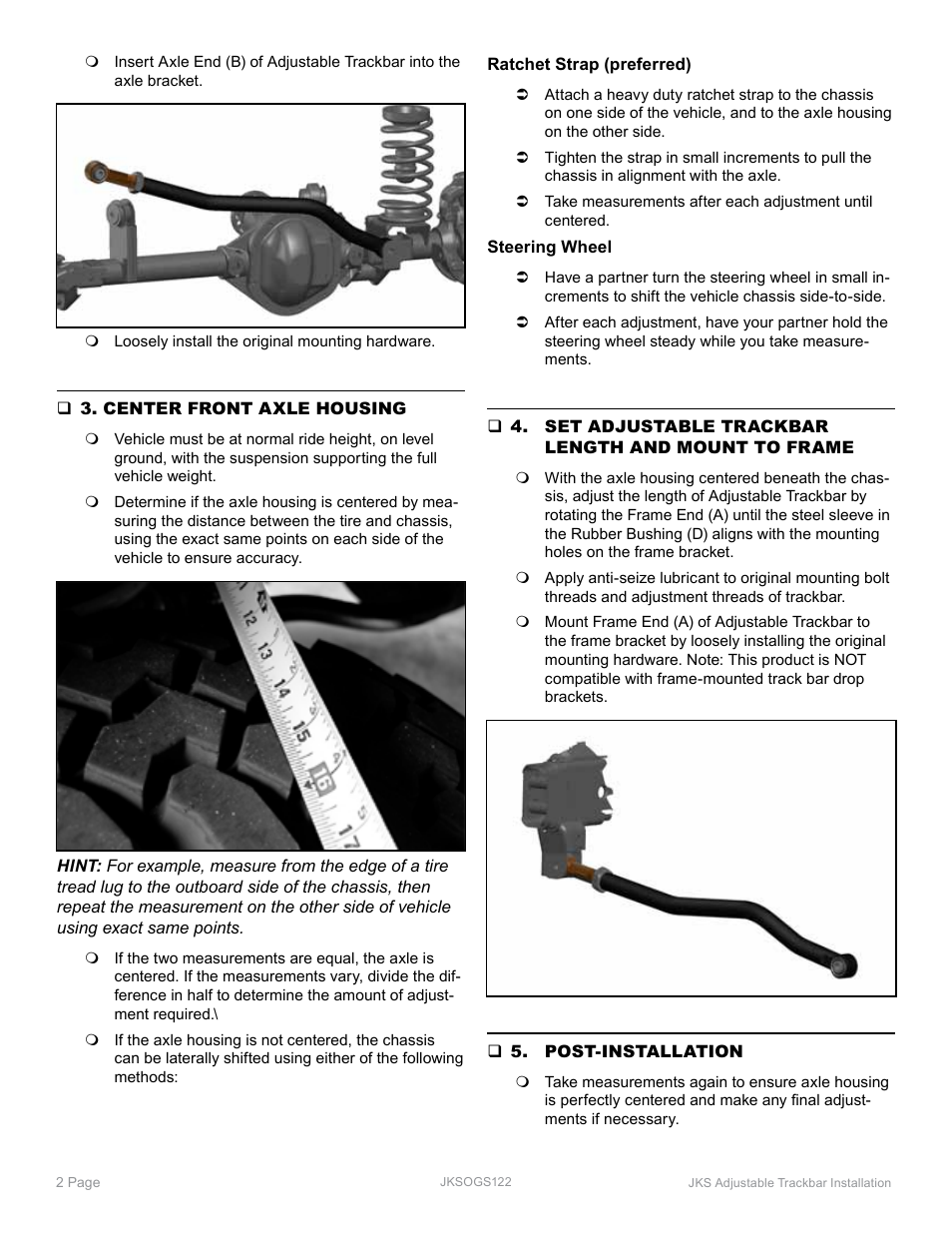 JKS OGS122 User Manual | Page 2 / 3