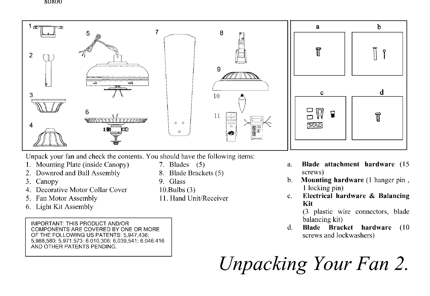 King of Fans Almeida User Manual | Page 5 / 16