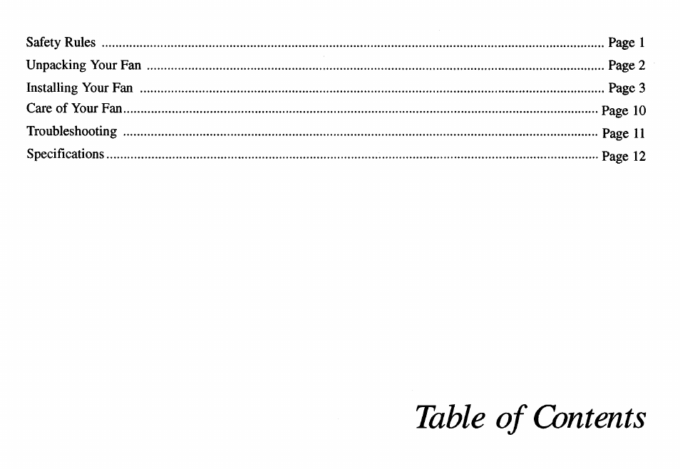 Cover2.pdf | King of Fans Belmont User Manual | Page 2 / 14