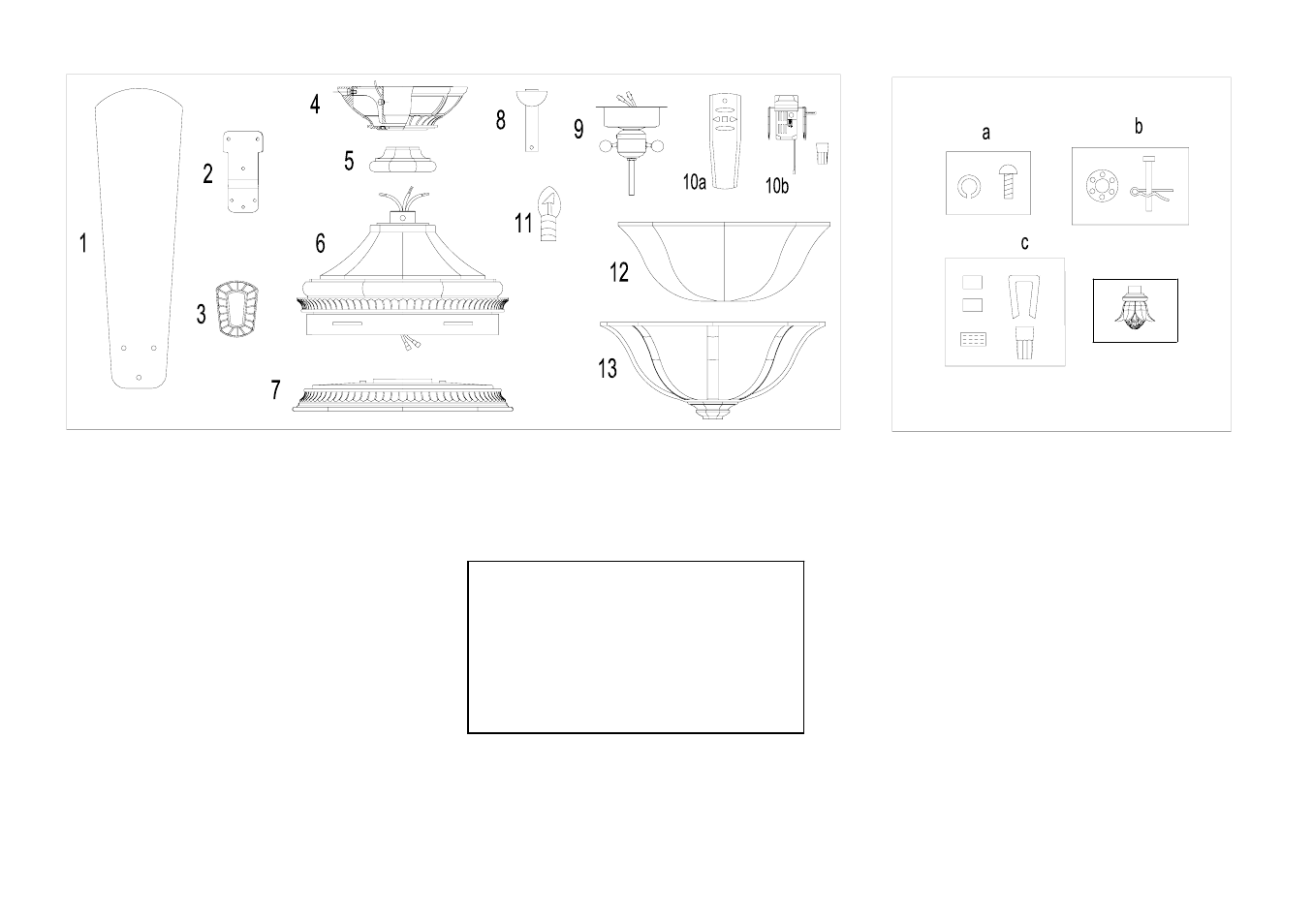 060106.pdf, Unpacking your fan 2 | King of Fans Belmont User Manual | Page 4 / 14