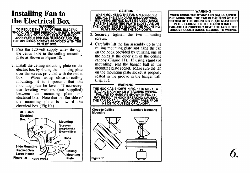 050928.pdf | King of Fans Belmont User Manual | Page 8 / 14