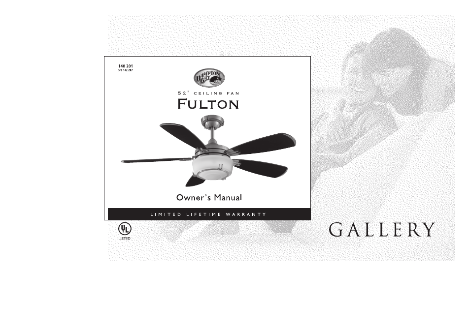 King of Fans Fulton User Manual | 16 pages