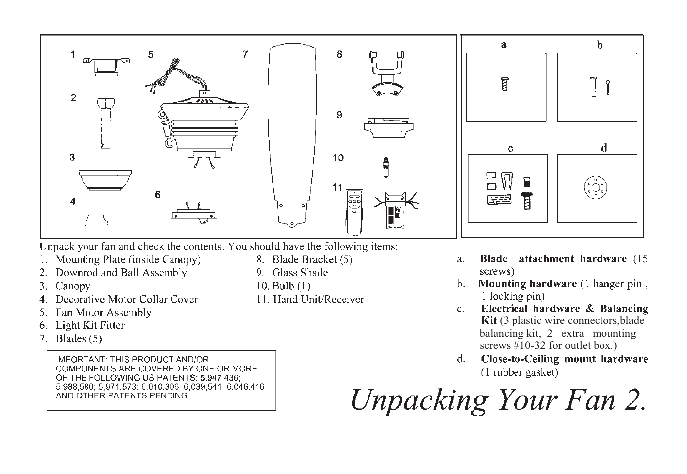 King of Fans Sabitini User Manual | Page 4 / 16