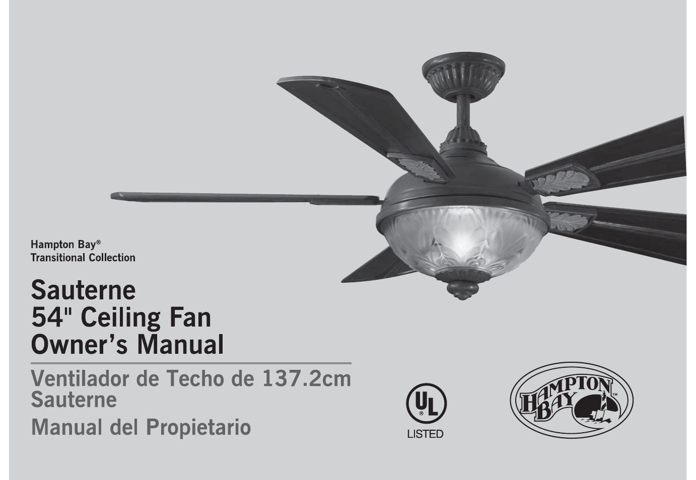 King of Fans Sauterne User Manual | 16 pages