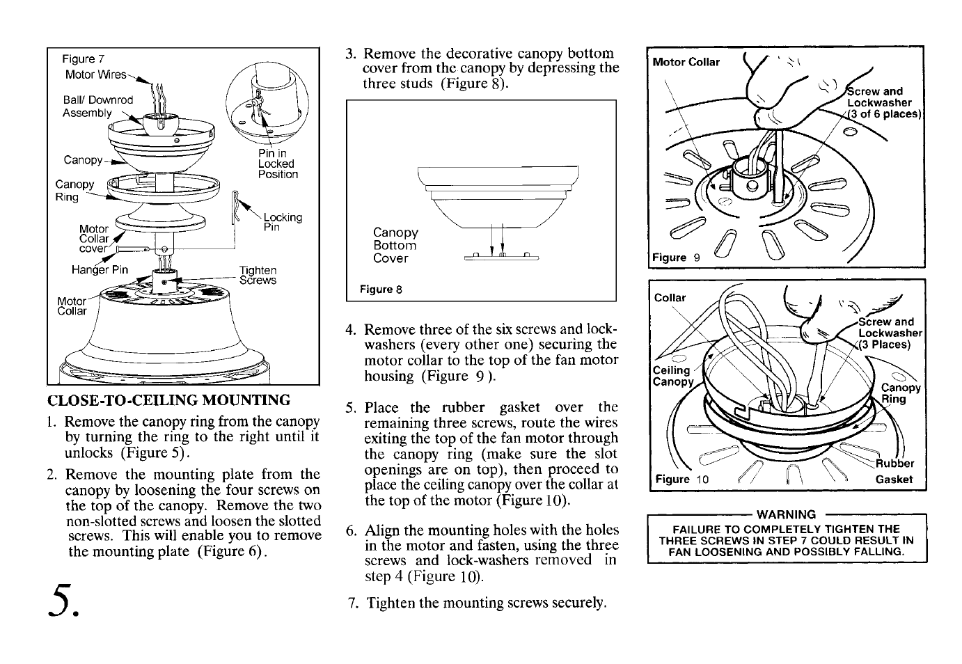 King of Fans Valparaiso User Manual | Page 7 / 16