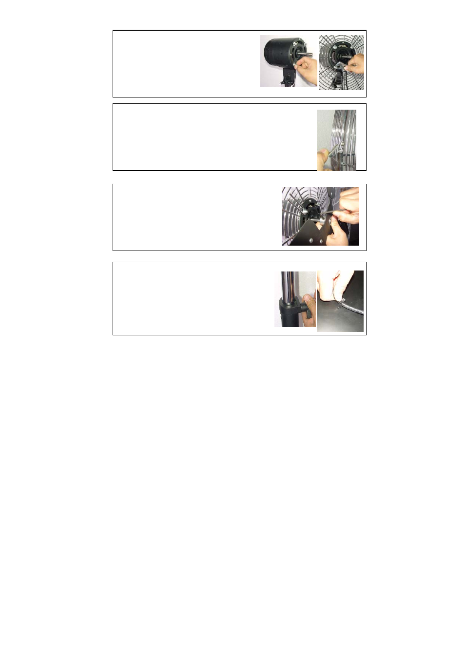 King of Fans 82622 HVP-30E 30 High User Manual | Page 11 / 12