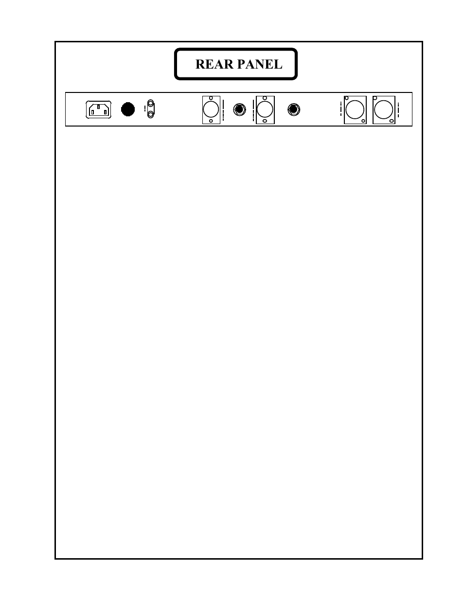 Rear panel | Manley MONO & DUAL MONO MICROPHONE PREAMPLIFIERS User Manual | Page 10 / 15