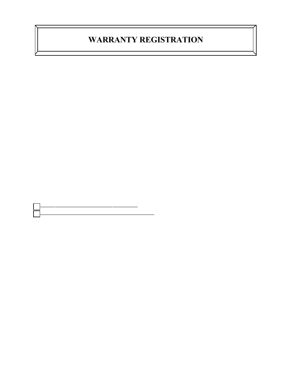 Warranty registration | Manley MONO & DUAL MONO MICROPHONE PREAMPLIFIERS User Manual | Page 15 / 15