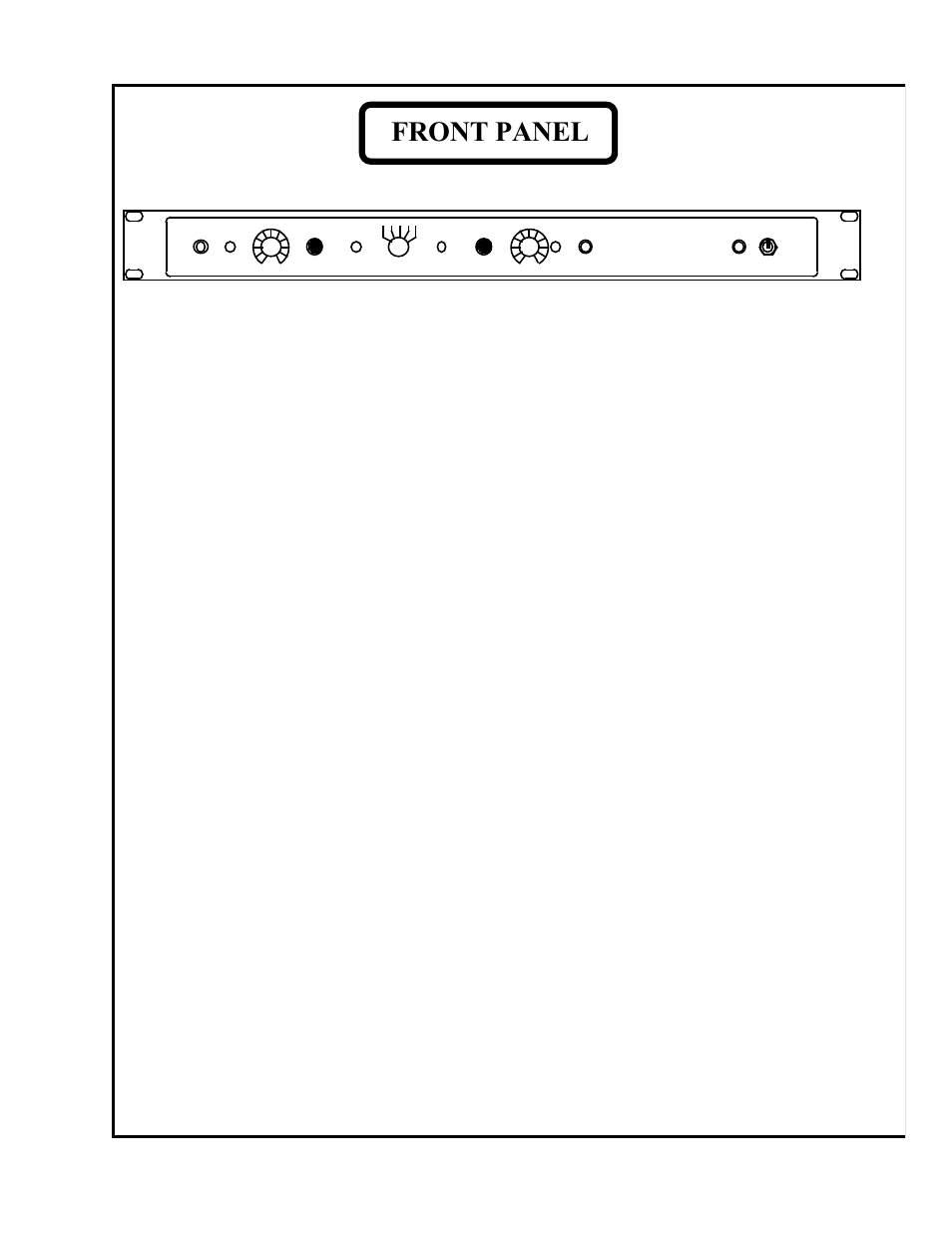 Front panel, Manley | Manley MONO & DUAL MONO MICROPHONE PREAMPLIFIERS User Manual | Page 9 / 15