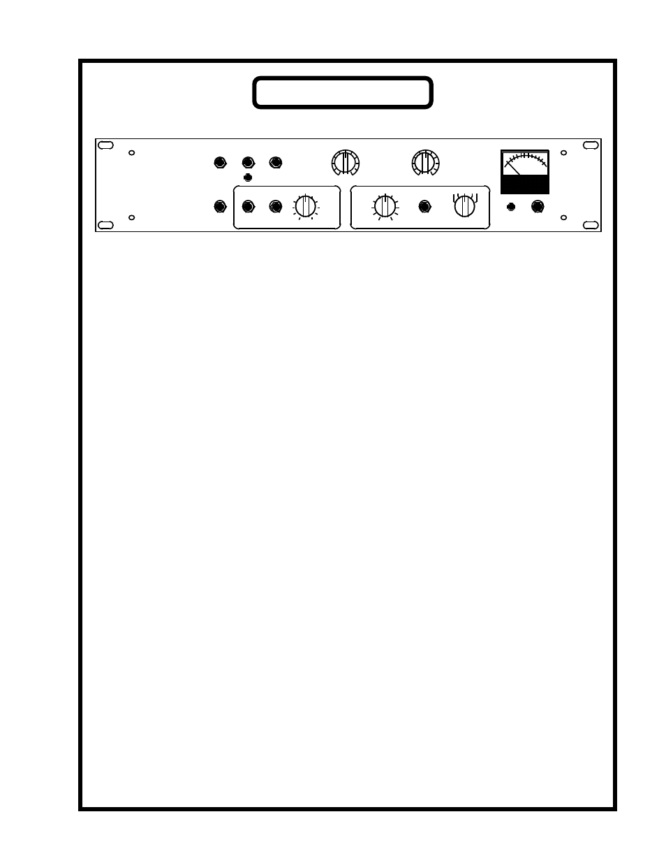 Front panel, Manley | Manley MIC EQ 500 COMBO User Manual | Page 11 / 16