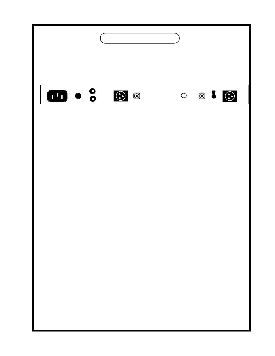 Rear panel | Manley ENHANCED PULTEC EQP1-A EQUALIZER User Manual | Page 6 / 16