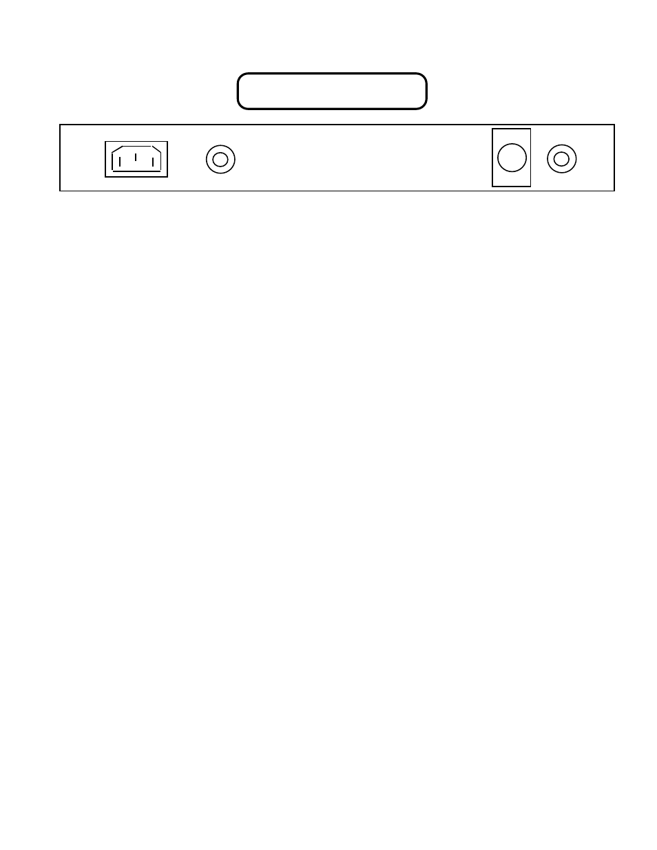 Rear panel, A b c d | Manley MONO & DUAL MONO TUBE DIRECT INTERFACE MODELS User Manual | Page 6 / 11