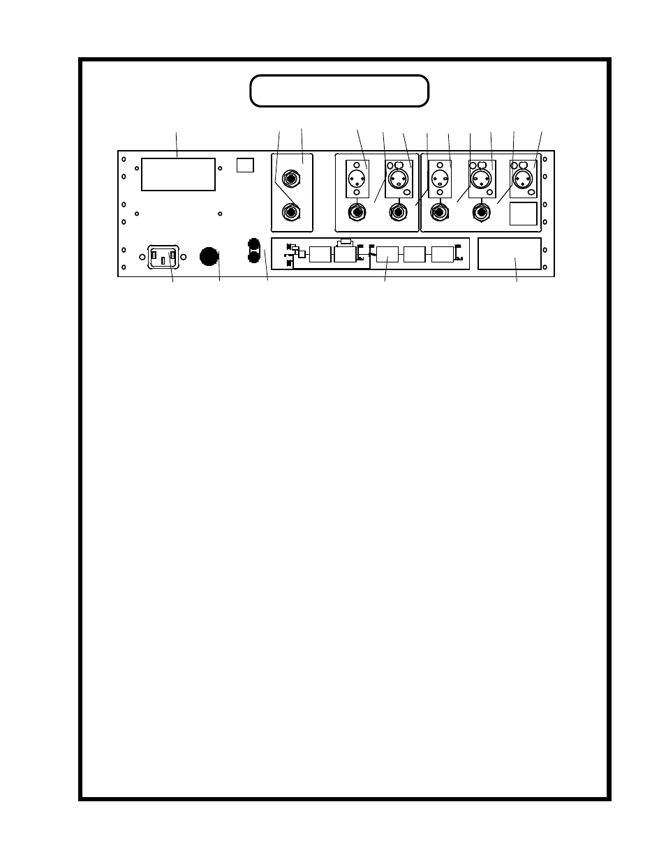 Rear panel | Manley VOXBOX - MVB 1996 - 2/2000 and MVBX 6/2000 - 4/2003 User Manual | Page 7 / 25
