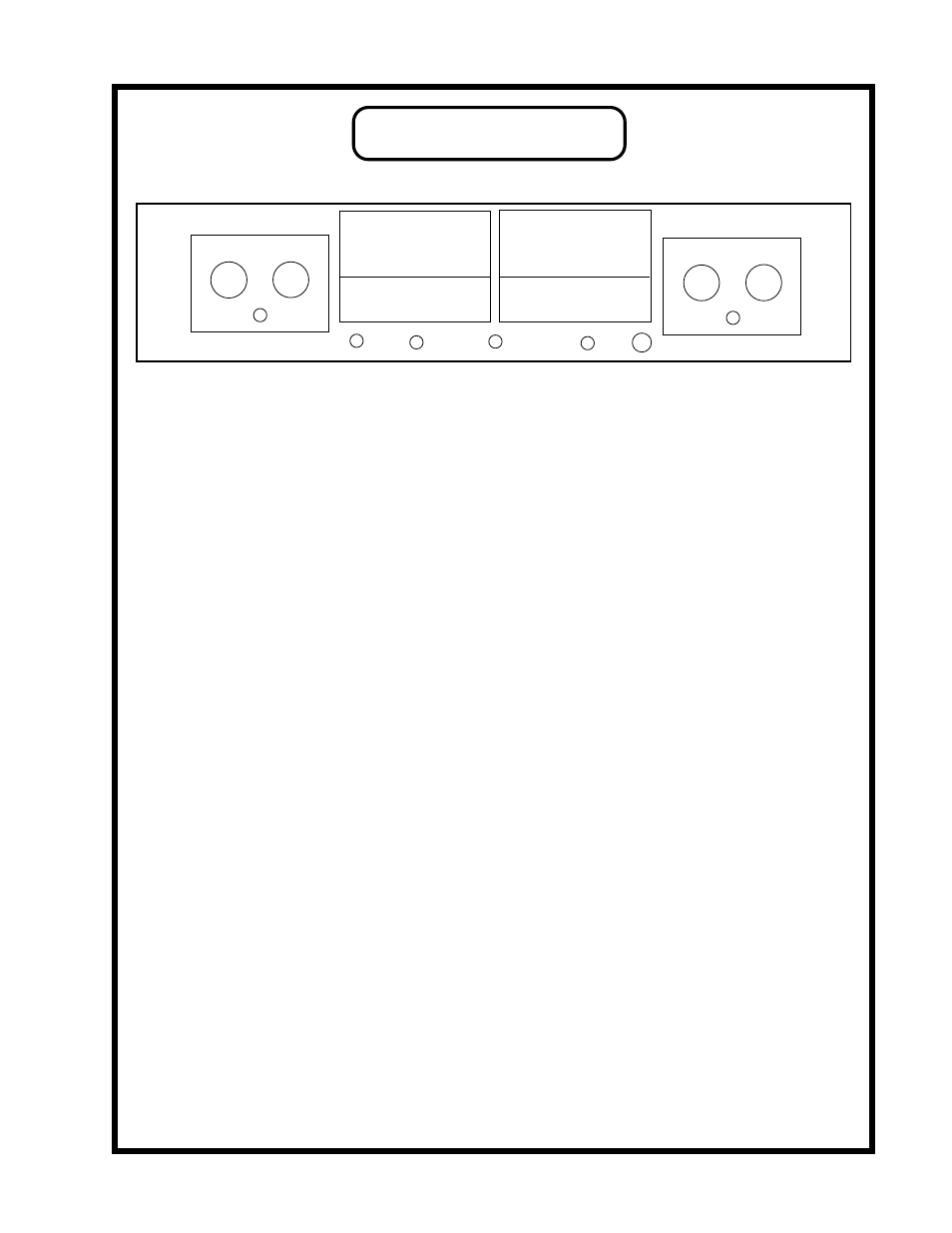 Front panel | Manley ELECTRO-OPTICAL LIMITER - 1994 - 1997 MANELOP020-318 User Manual | Page 7 / 14