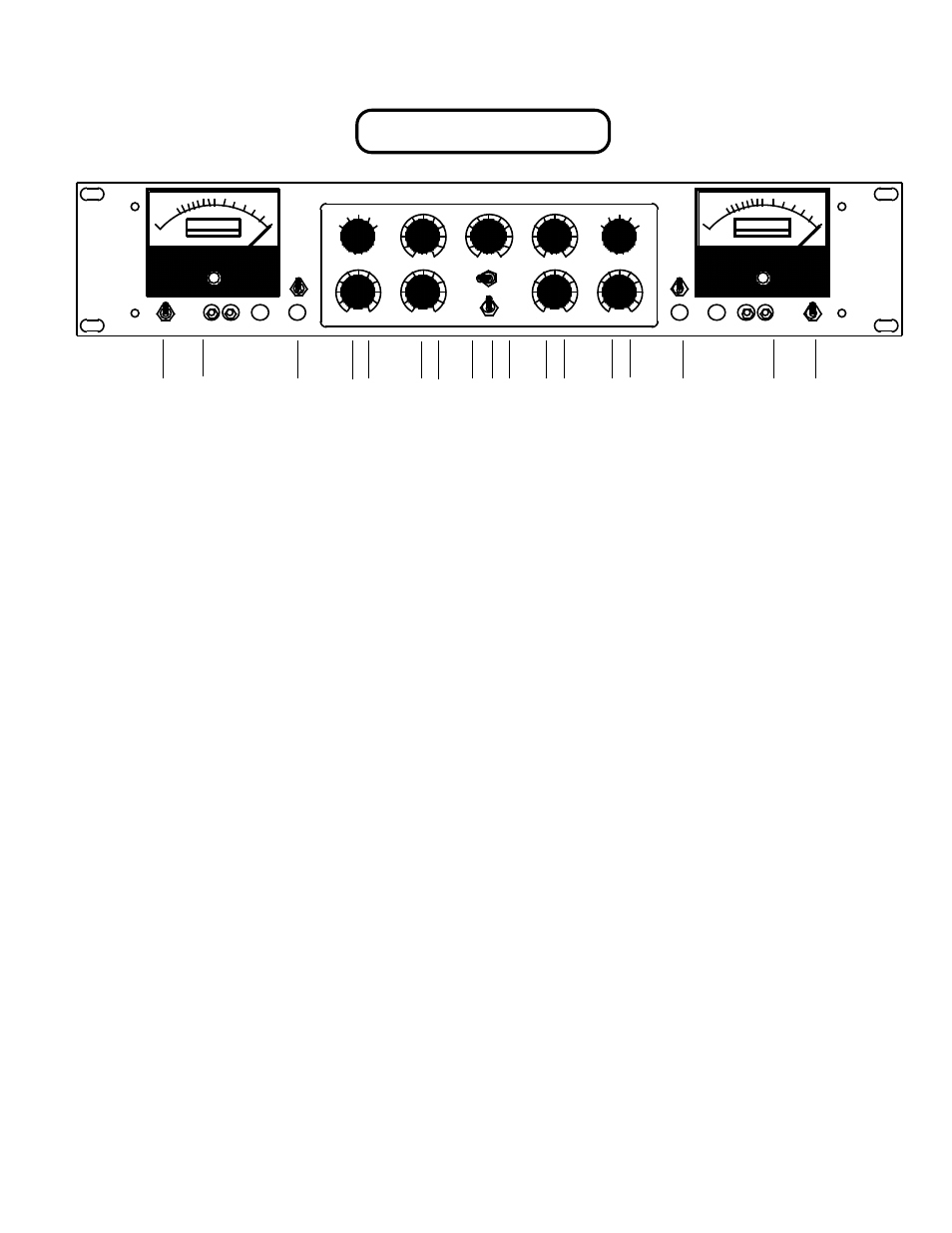 Front panel, Manley | Manley STEREO VARIABLE MU LIMITER / COMPRESSOR - 1994 - 3/2004 User Manual | Page 6 / 18