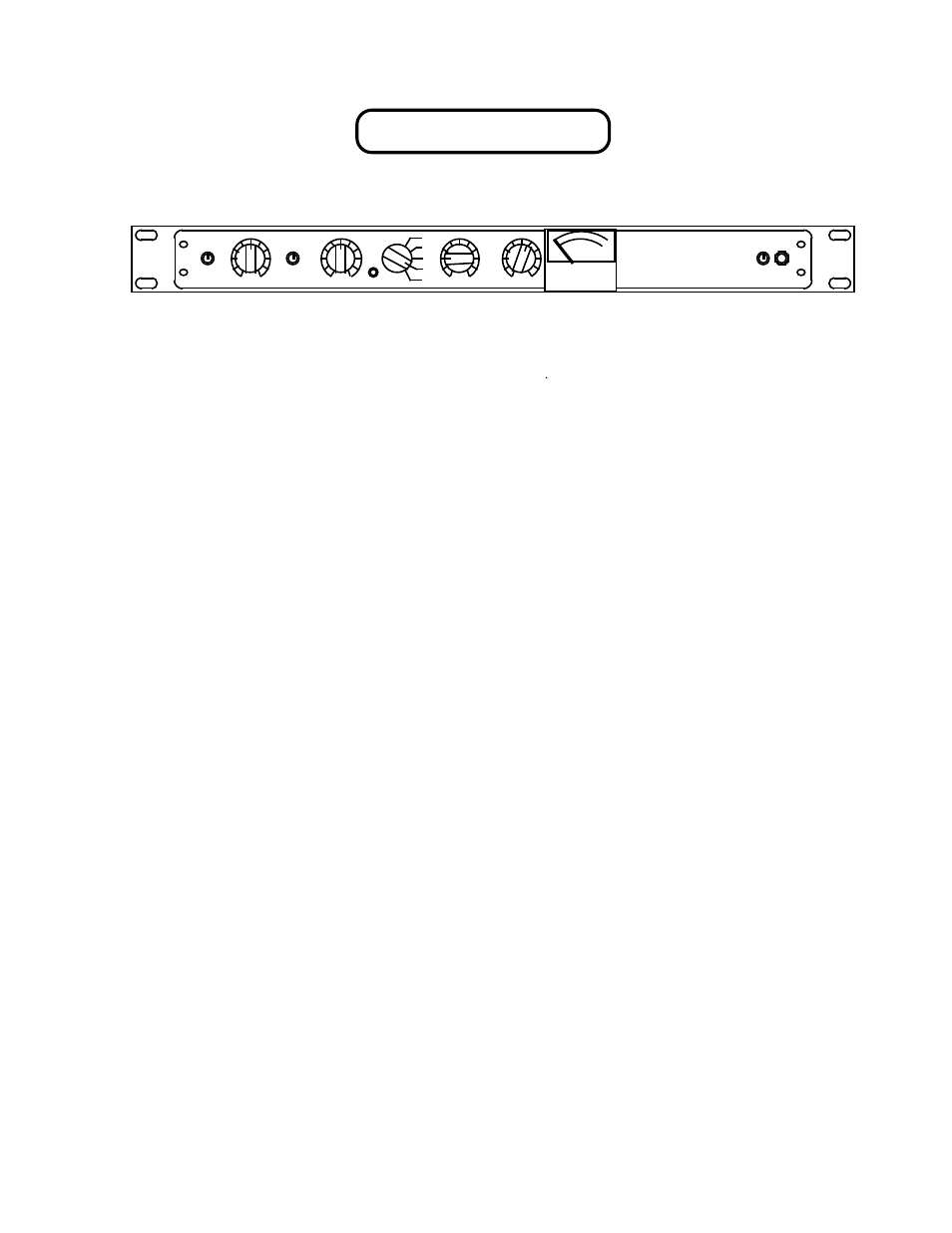 Front panel, Manley | Manley MONO VARIABLE MU LIMITER / COMPRESSOR 5670 MODELS User Manual | Page 6 / 13