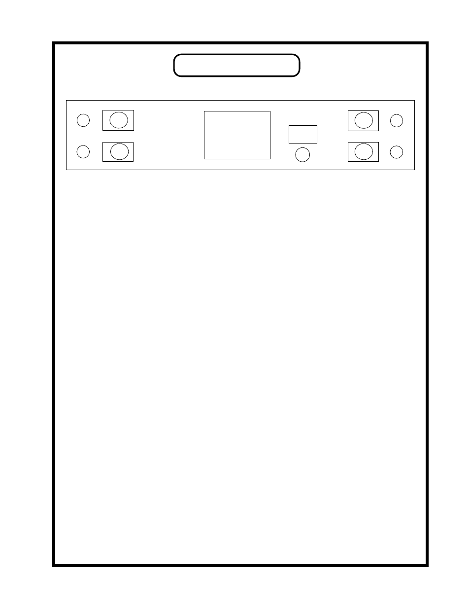 Rear panel | Manley ELECTRO-OPTICAL LIMITER - 1997 - 9/2000 MELOPB319 - 564 User Manual | Page 5 / 15