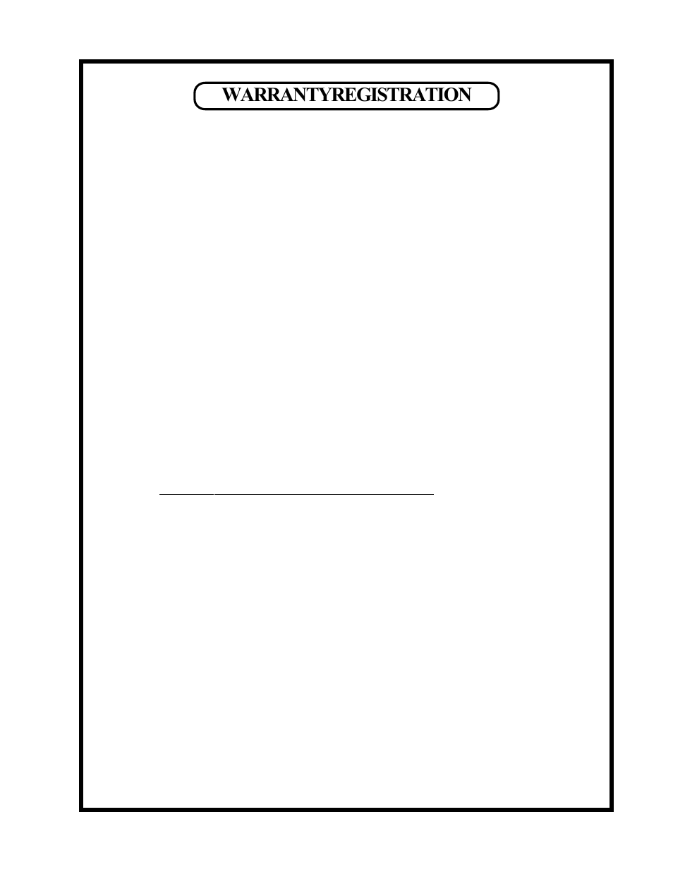 Warranty registration | Manley TAPE HEAD PREAMPLIFIERS User Manual | Page 15 / 15