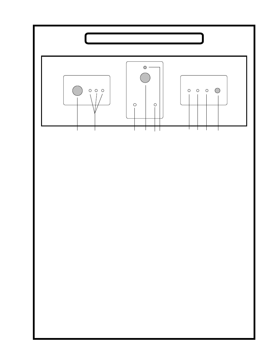Front panel controls | Manley DIGITAL TO ANALOGUE CONVERTER DAC 1994 - 1995 User Manual | Page 5 / 10