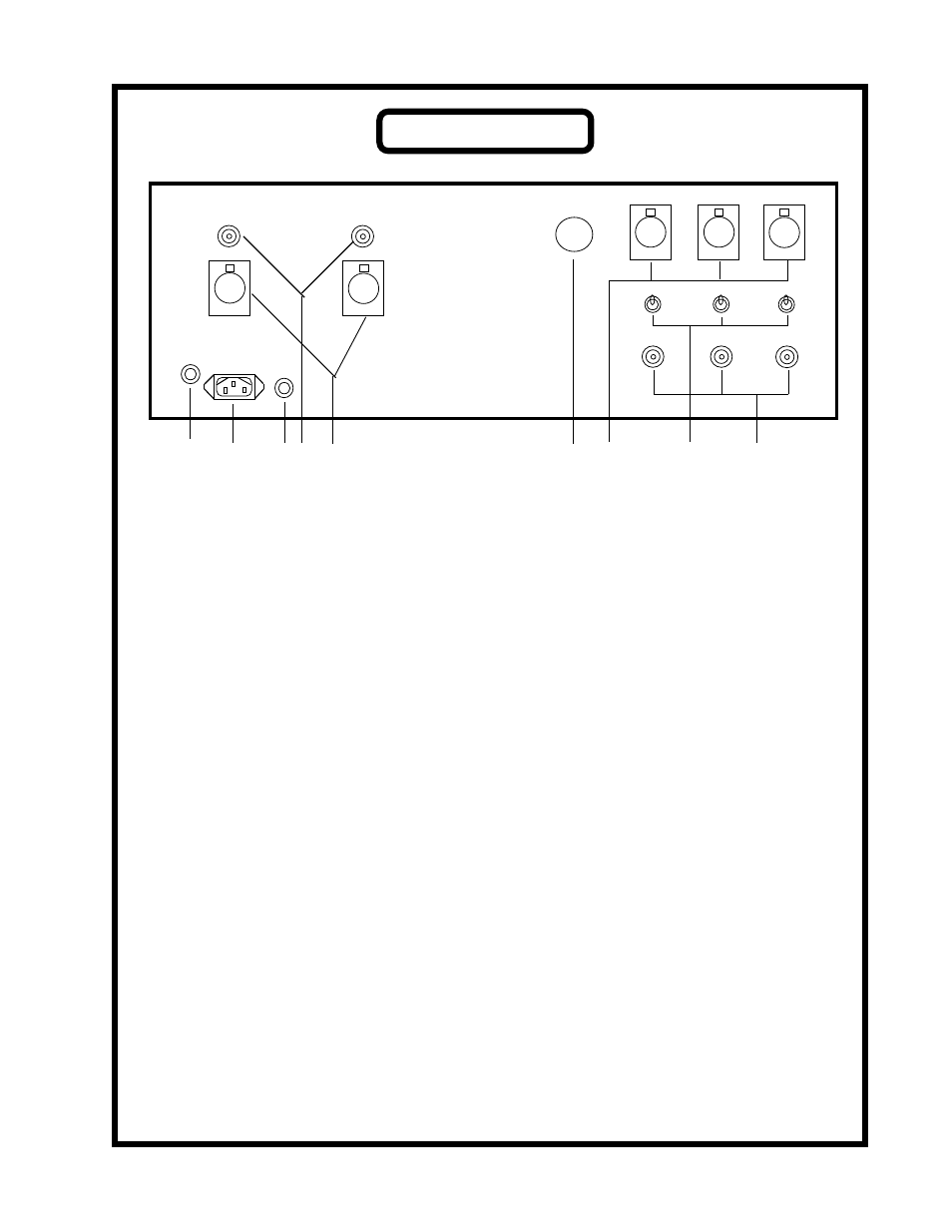 Rear panel | Manley DIGITAL TO ANALOGUE CONVERTER DAC 1994 - 1995 User Manual | Page 7 / 10
