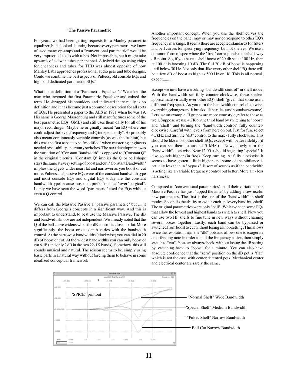 Manley LANGEVIN MINI MASSIVE STEREO EQ User Manual | Page 11 / 31