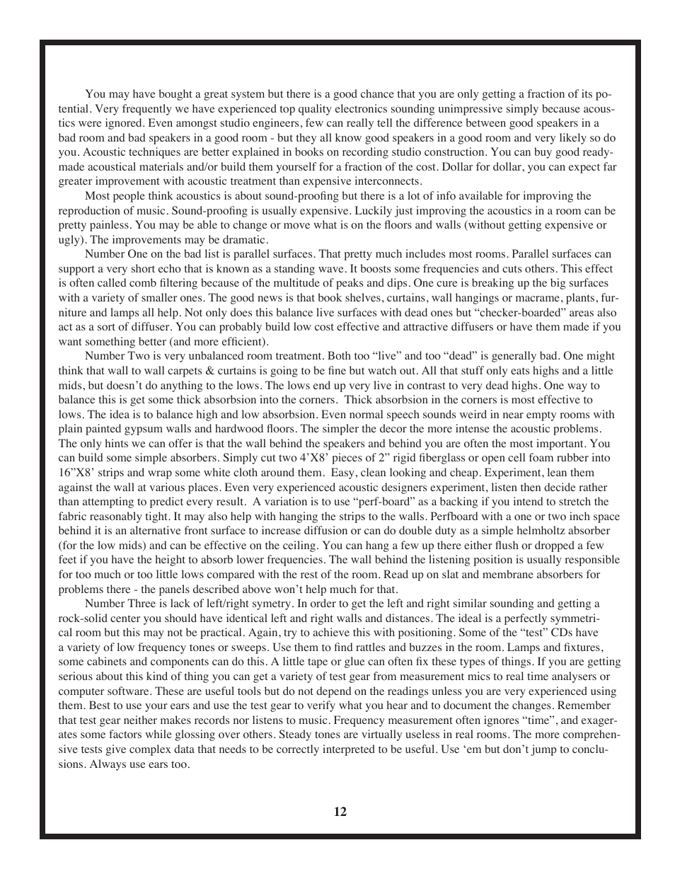 Manley Stingray iTube User Manual | Page 12 / 20
