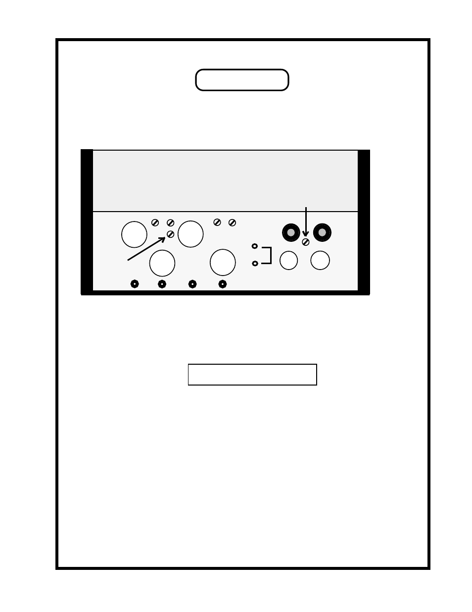 Top view | Manley LAB SERIES MONOBLOCK 100 WATT AMPLIFIER User Manual | Page 6 / 12