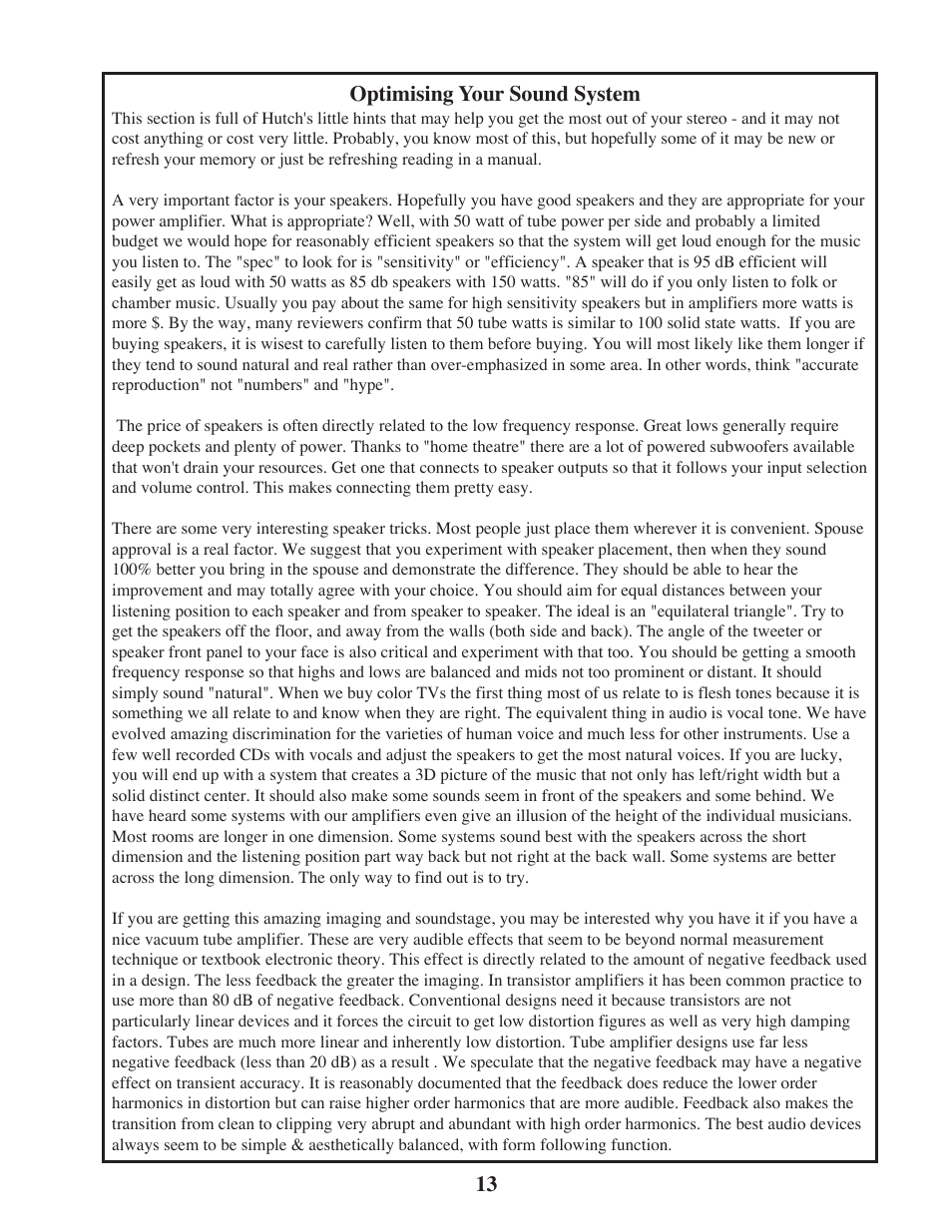 Manley SNAPPER User Manual | Page 13 / 16