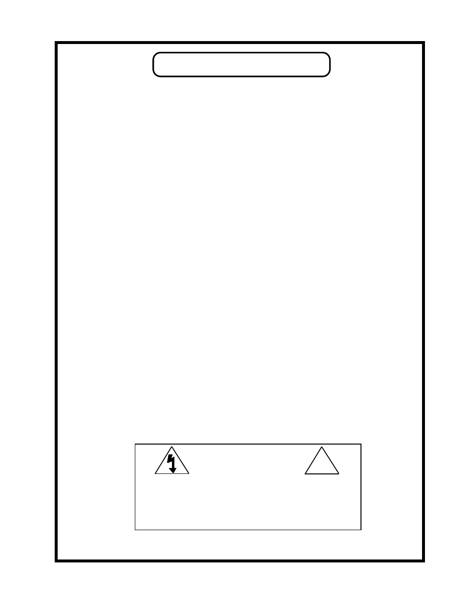 Mains connections, Warning | Manley 500 / 200 WATT MONOBLOCK User Manual | Page 4 / 12
