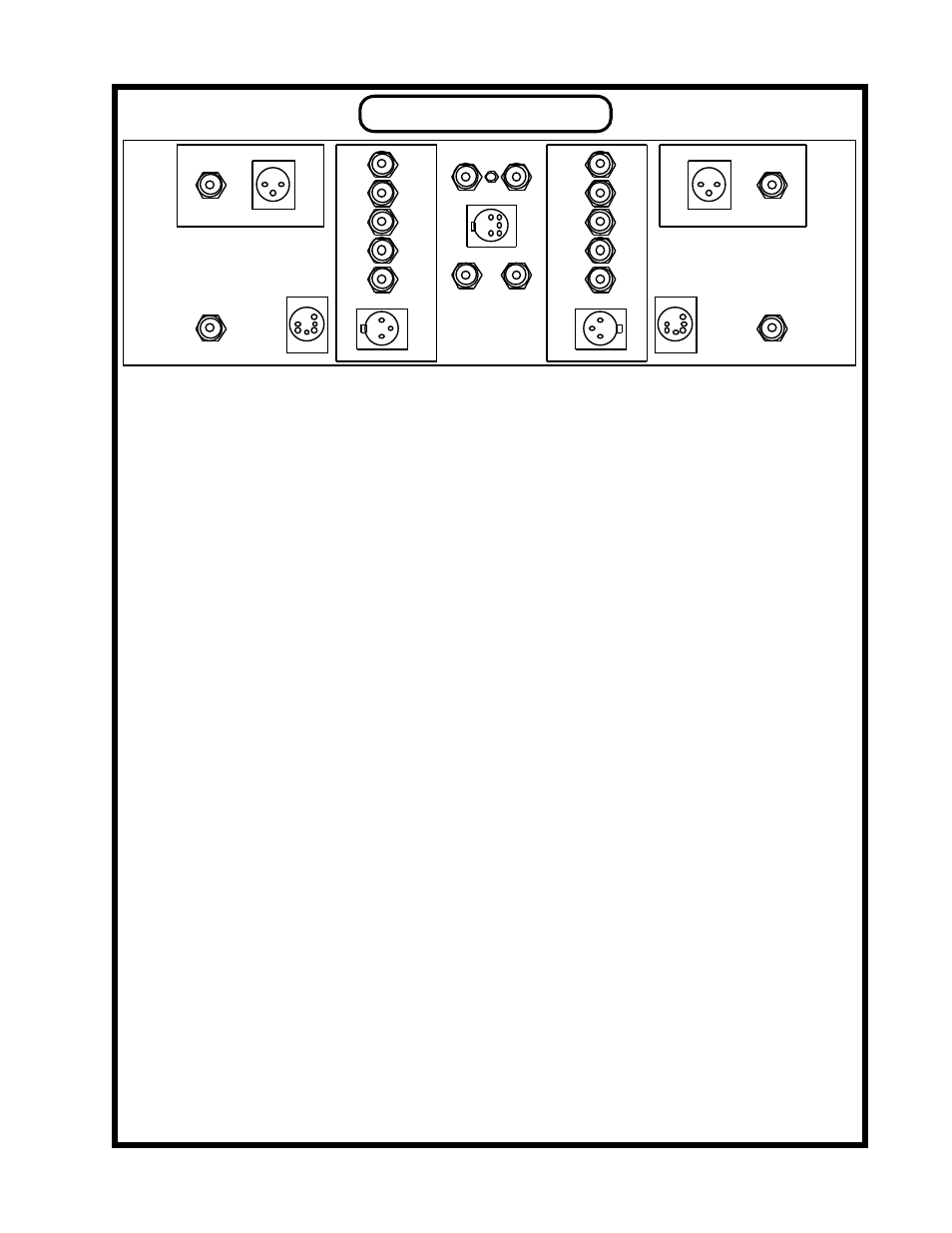 Rear panel | Manley REFERENCE PREAMPLIFIER User Manual | Page 6 / 16