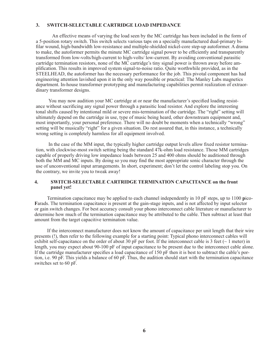 Manley STEELHEAD RC User Manual | Page 6 / 19