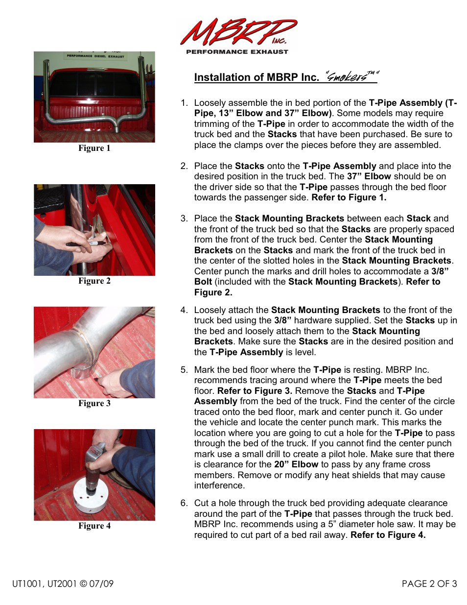 Smokers smokers smokers smokers | MBRP UT1001 User Manual | Page 2 / 3