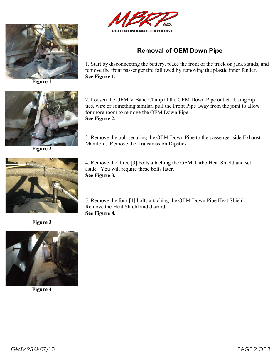 MBRP GM8425 User Manual | Page 2 / 3