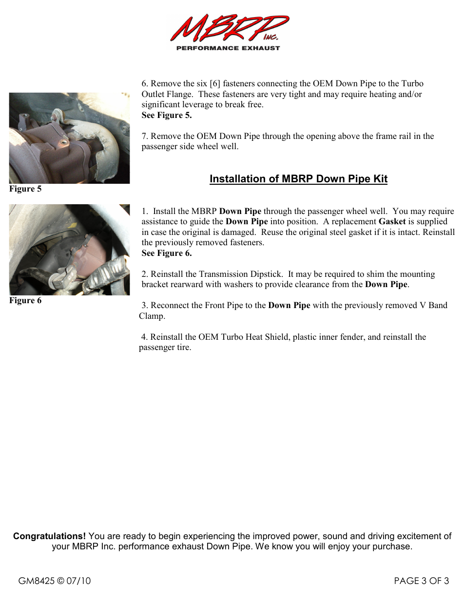 MBRP GM8425 User Manual | Page 3 / 3