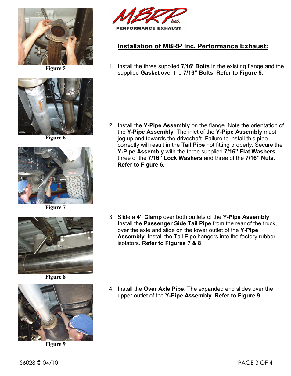 MBRP S6028 User Manual | Page 3 / 4