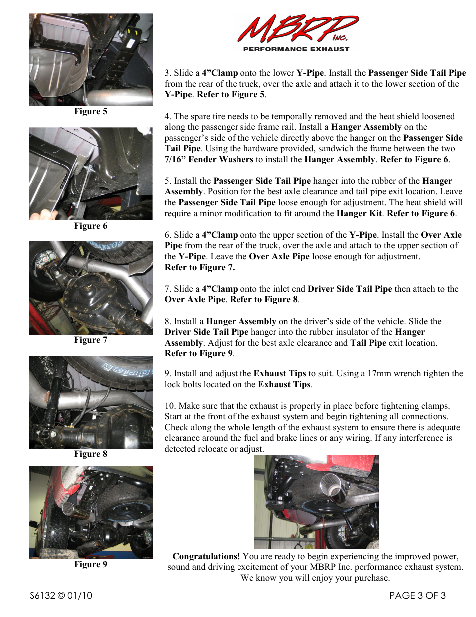 MBRP S6132 User Manual | Page 3 / 3