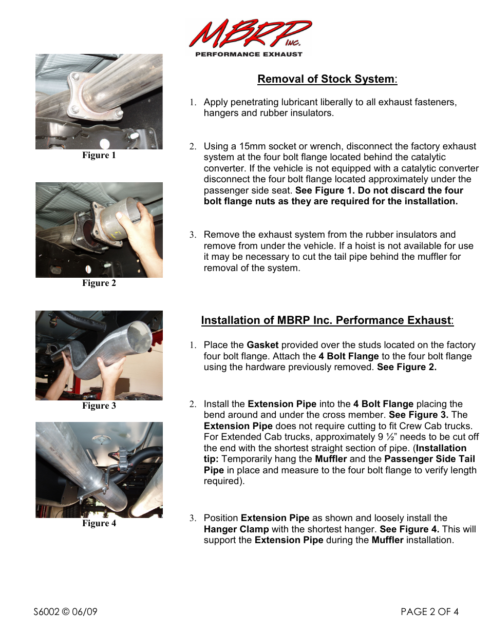 MBRP S6002 User Manual | Page 2 / 4