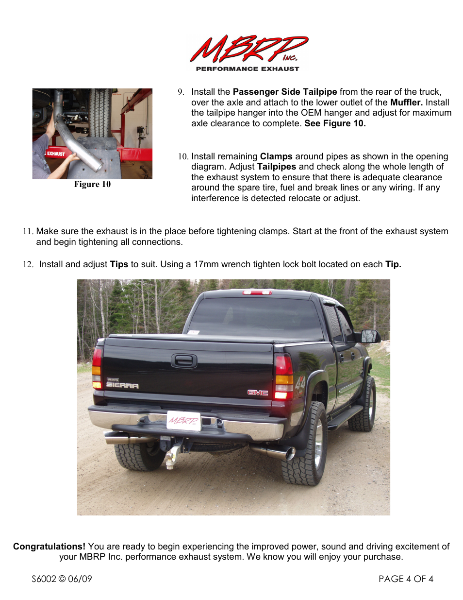 MBRP S6002 User Manual | Page 4 / 4
