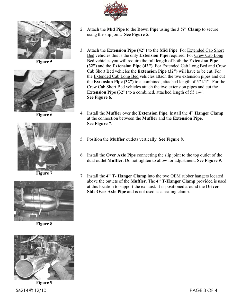 MBRP S6214 User Manual | Page 3 / 4