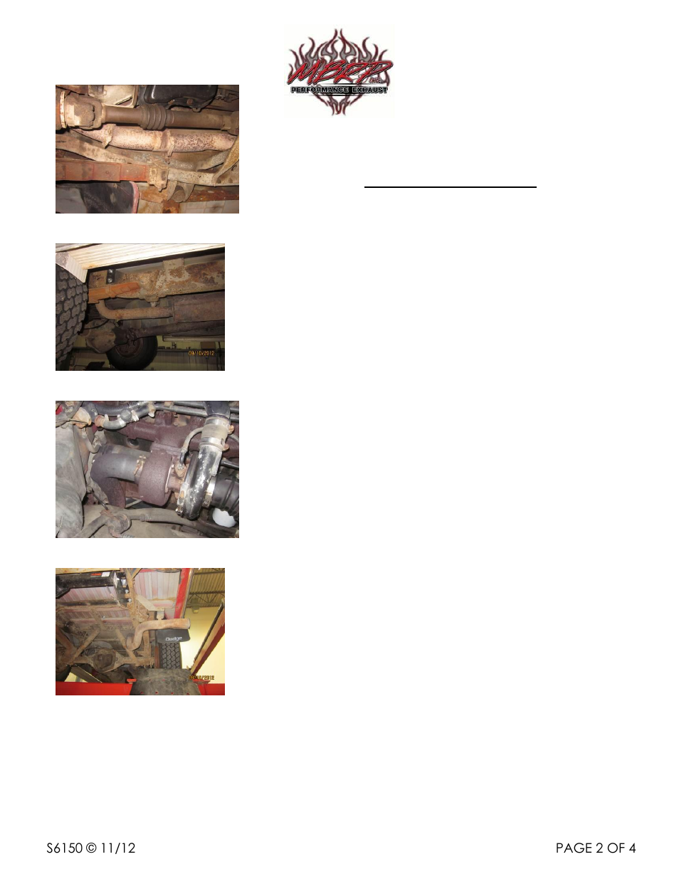 MBRP S6150 User Manual | Page 2 / 4