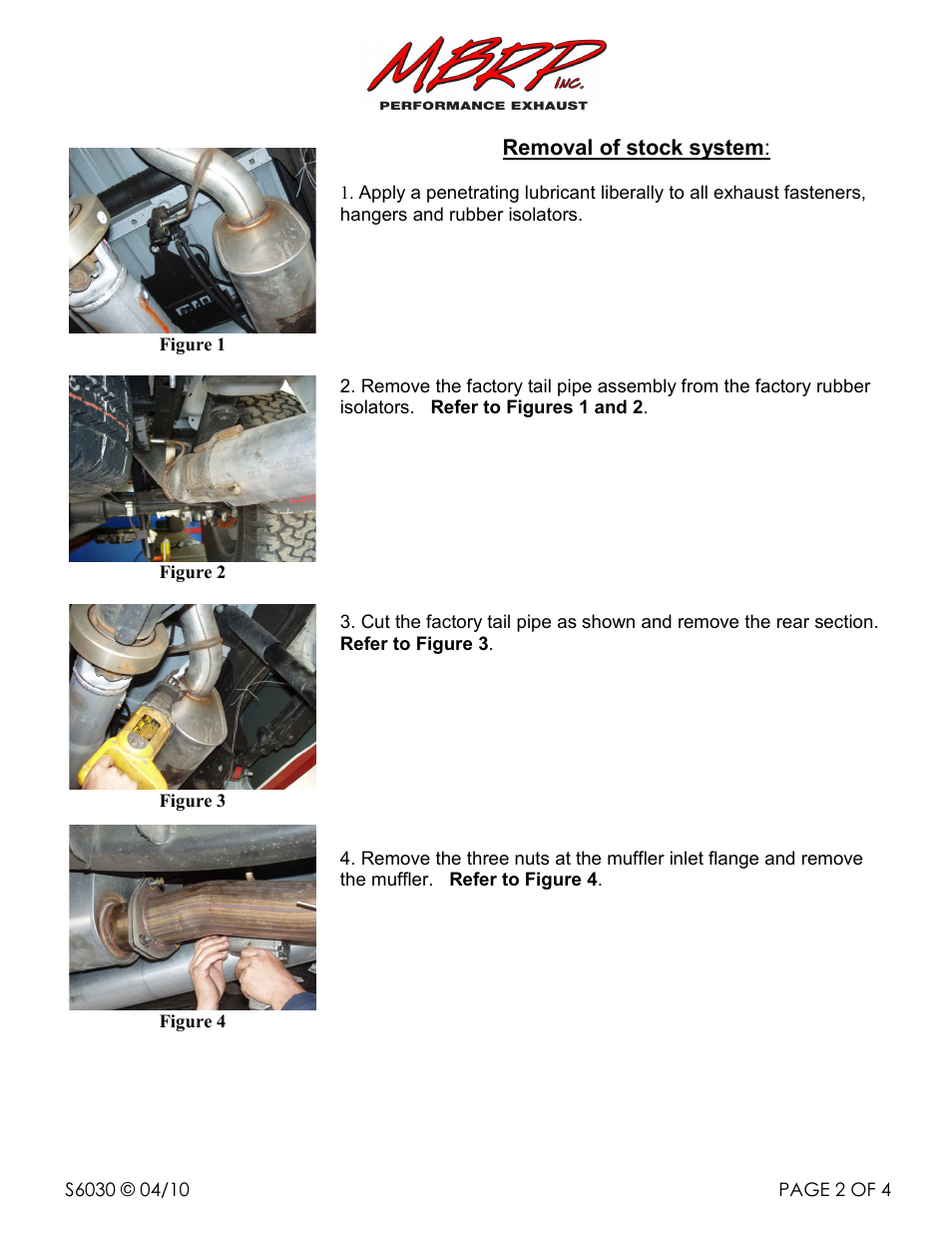 MBRP S6030 User Manual | Page 2 / 4